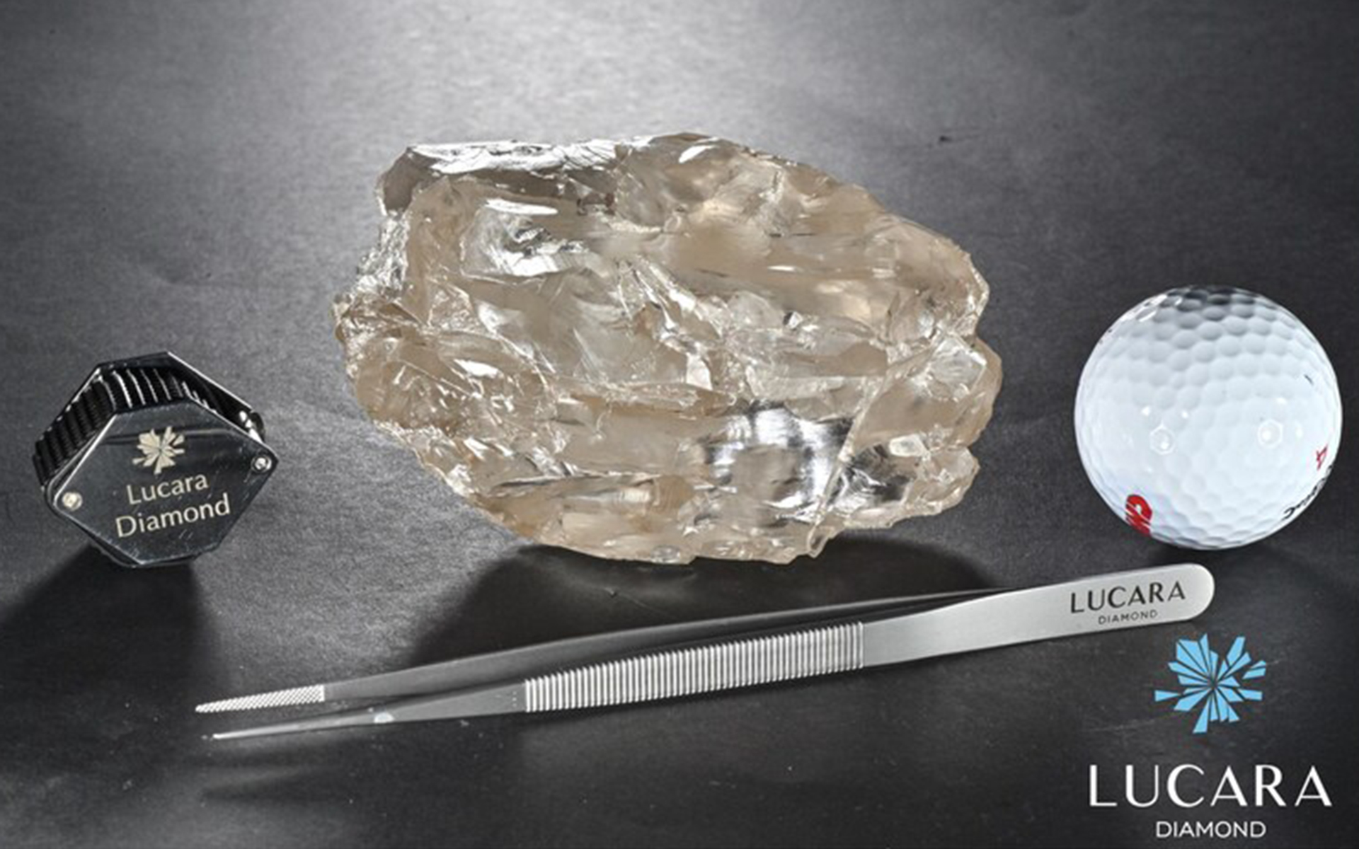 Lucara miners recovered a dazzling 2,492 carat diamond from the Karowe mine in Botswana.