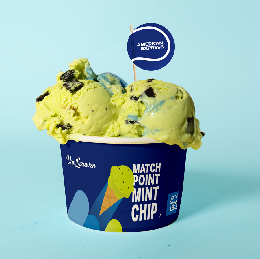 U.S. Open Match Point Ice cream flavor