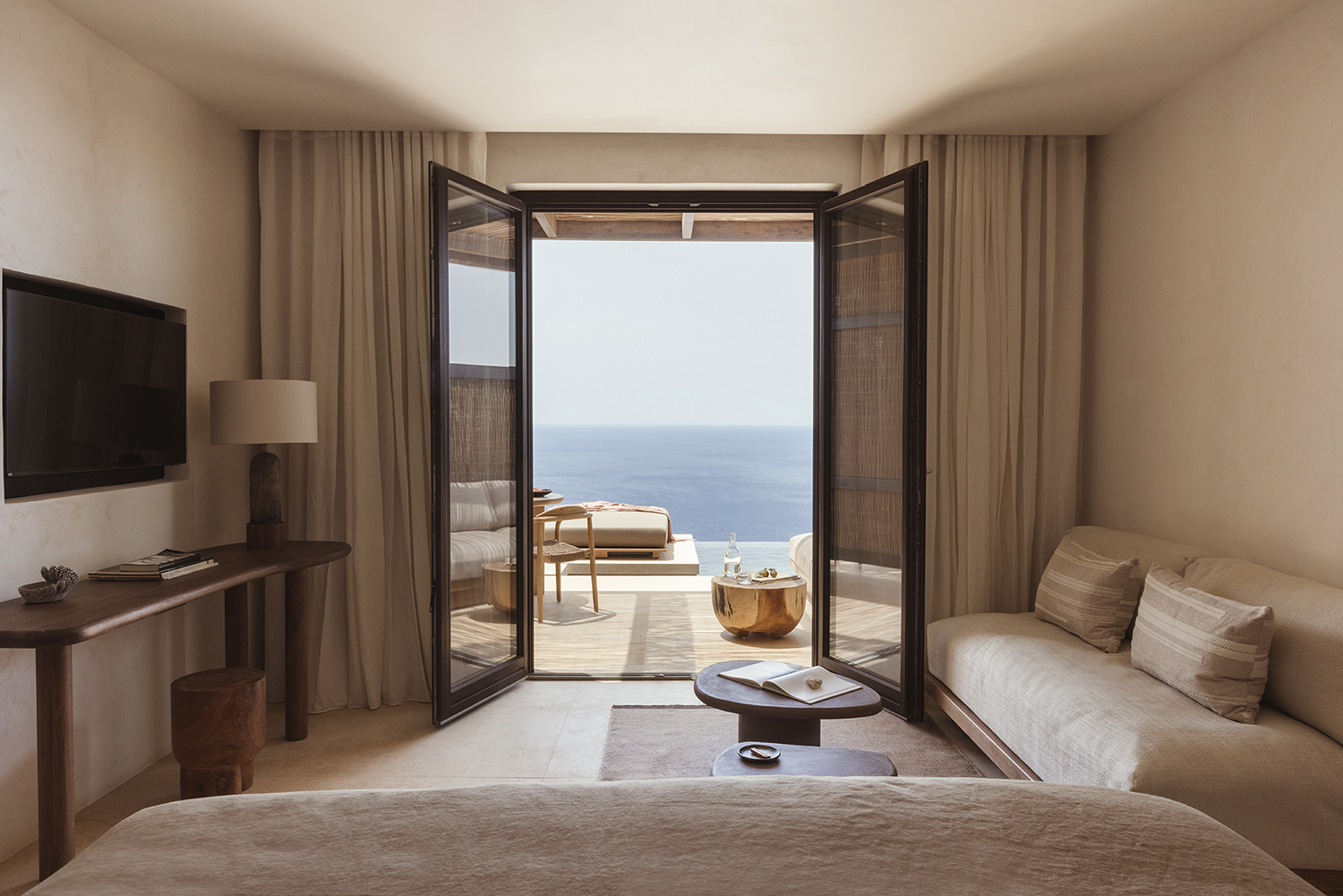 New Folegandros, Greece, resort Gundari with interiors by architecture firm Block722.