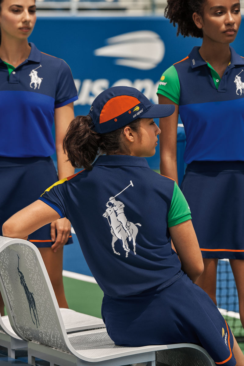 Ralph Lauren's U.S. Open collection for the ball crew.