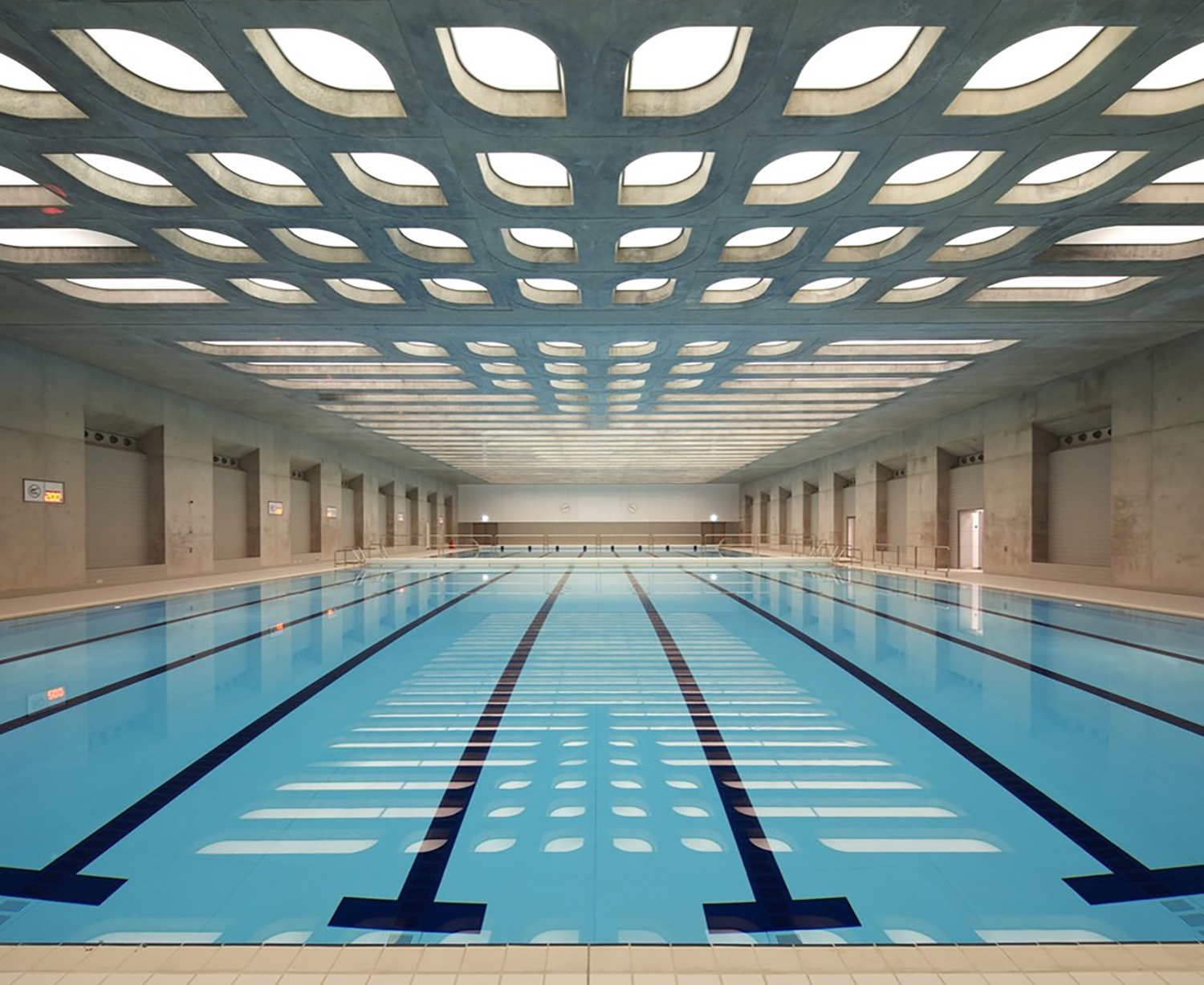 London Aquatics Centre for 2012 Summer Olympics by Zaha Hadid Architects.