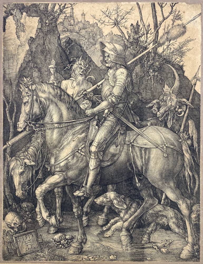 Albrecht Dürer, Knight, Death and the Devil, (1513).