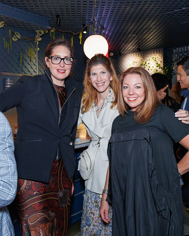 DIFFA Executive Director Dawn Roberson (right) at the organization's Night@the Museum event in New York.