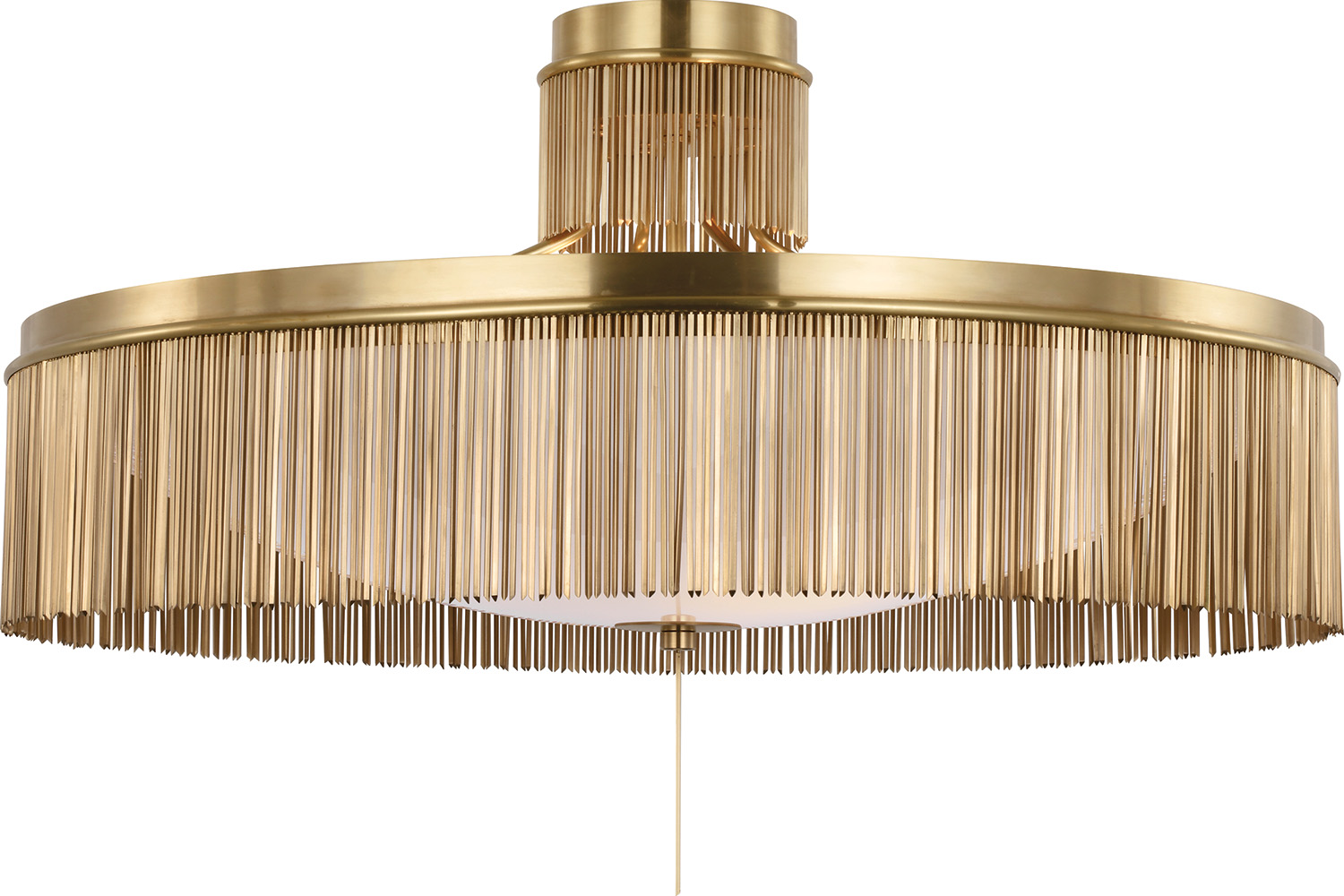 Sutton flush-mounted light fixture by Fisher Weisman for Visual Comfort & Co.