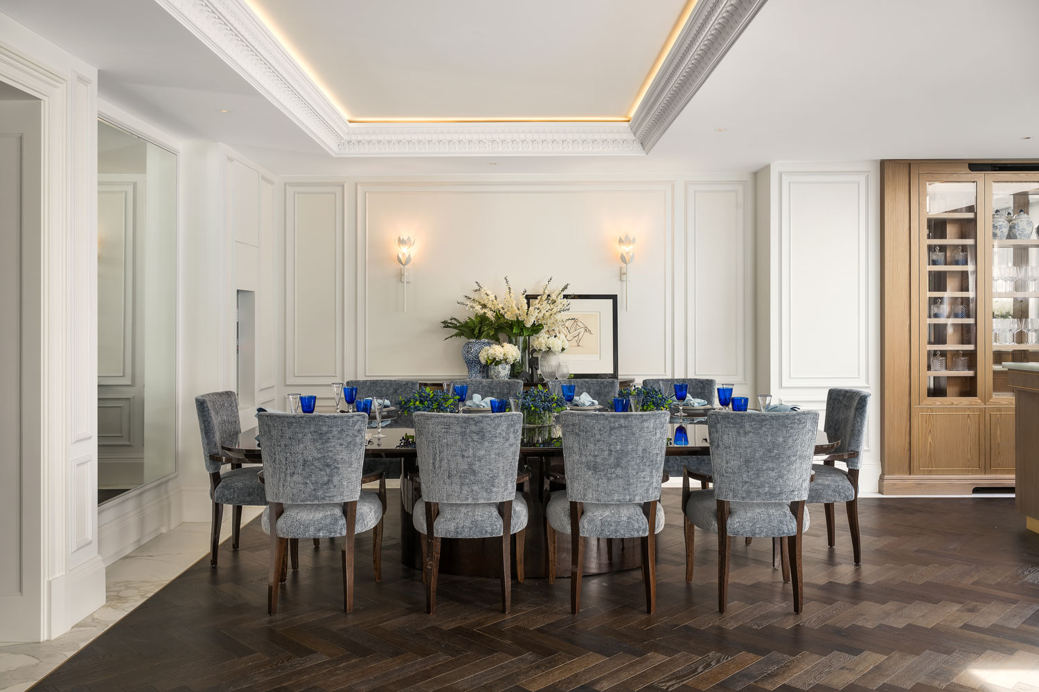 The dining room at the Fonteyn House, the home once lived in by Margot Foteyn.