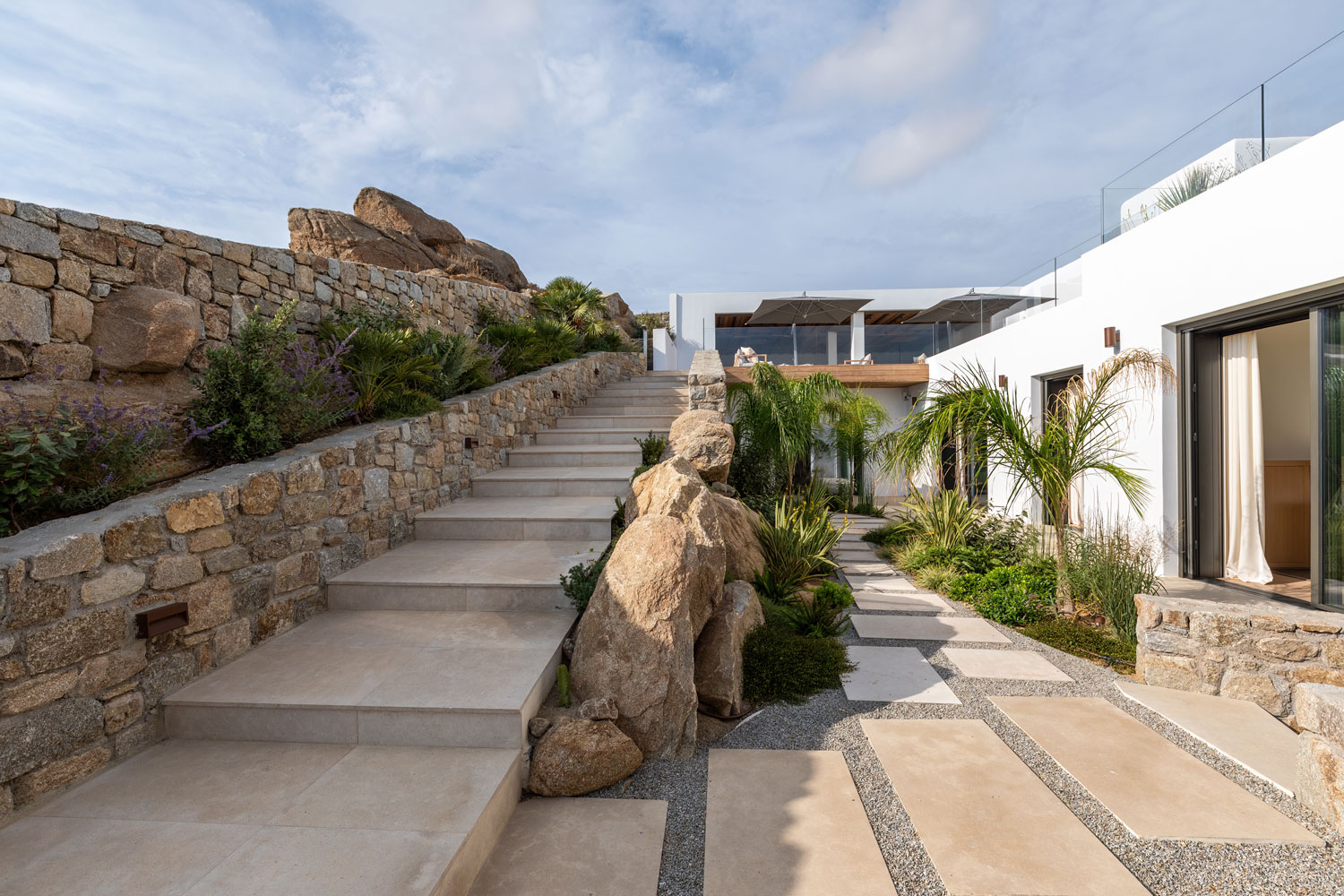 Sofia Bithara, co-founder of Greek women’s fashion chain BSB, recently listed her newly built Mykonos villa for $28 million