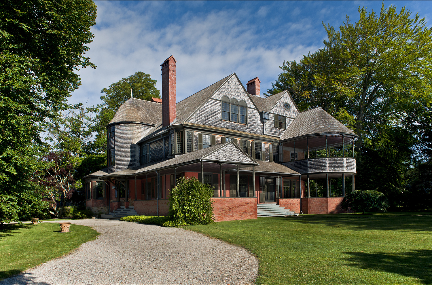 The Isaac Bell House is a Gilded Age Mansion in Newport, Rhode Island.