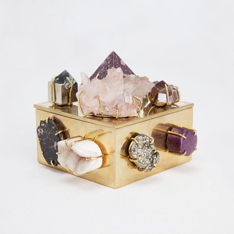 Ashley Longshore favors the Superluxe Bauble Box from Kelly Wearstler.