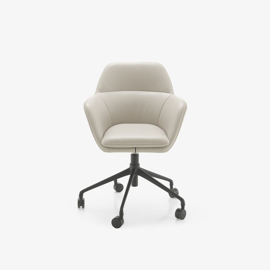 Amédée chair by Marie C. Dorner for Ligne Roset is on the list of office essentials.