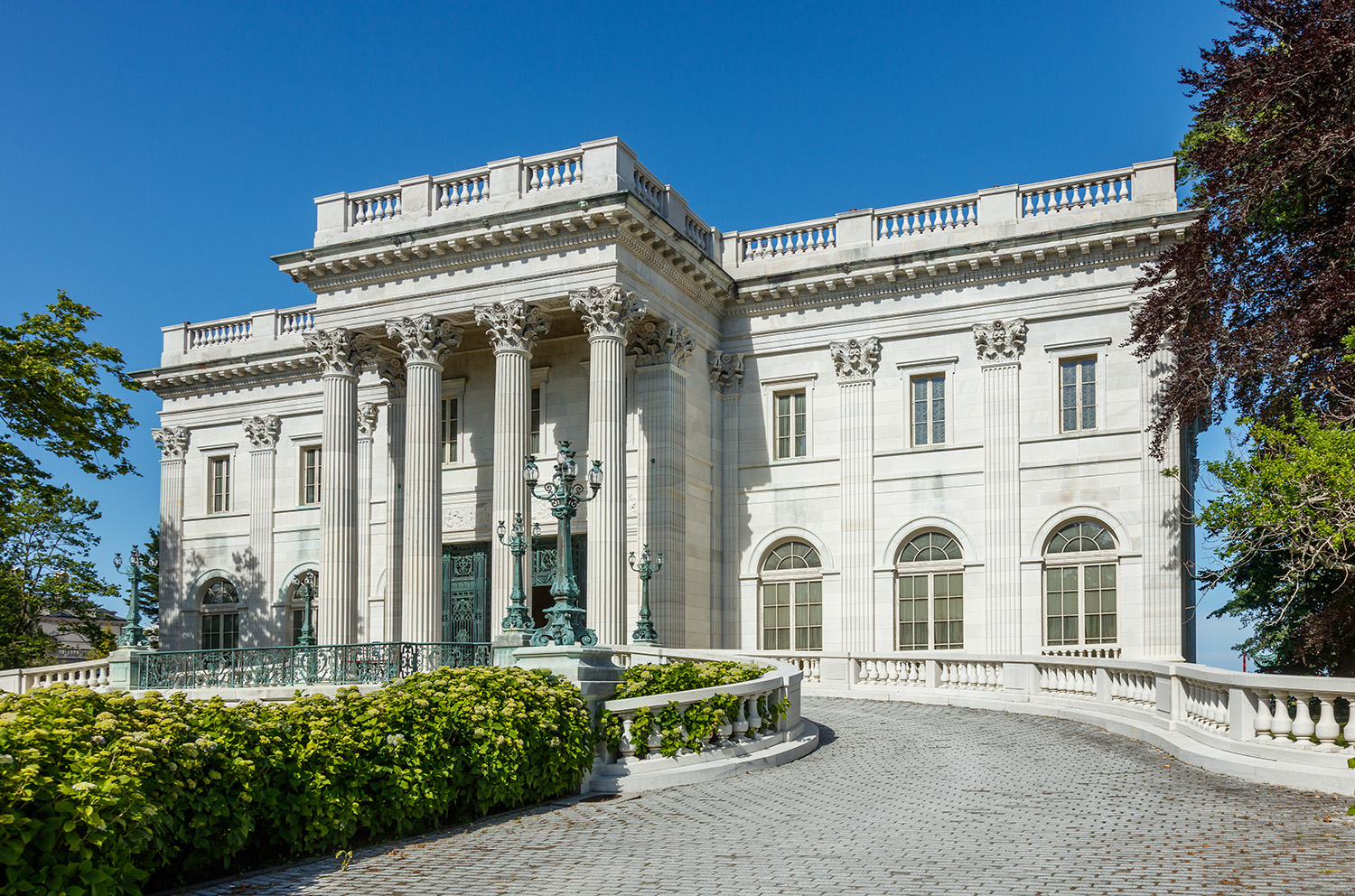 Marble House is a Gilded Age mansion in Newport, Rhode Island.