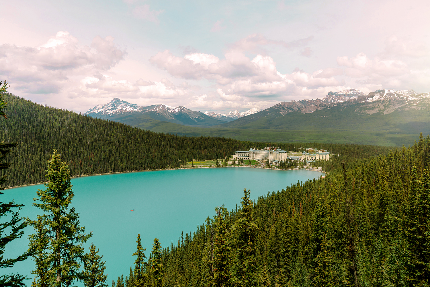 Fairmont Chateau Lake Louise is on the list of 2025 travel destinations.