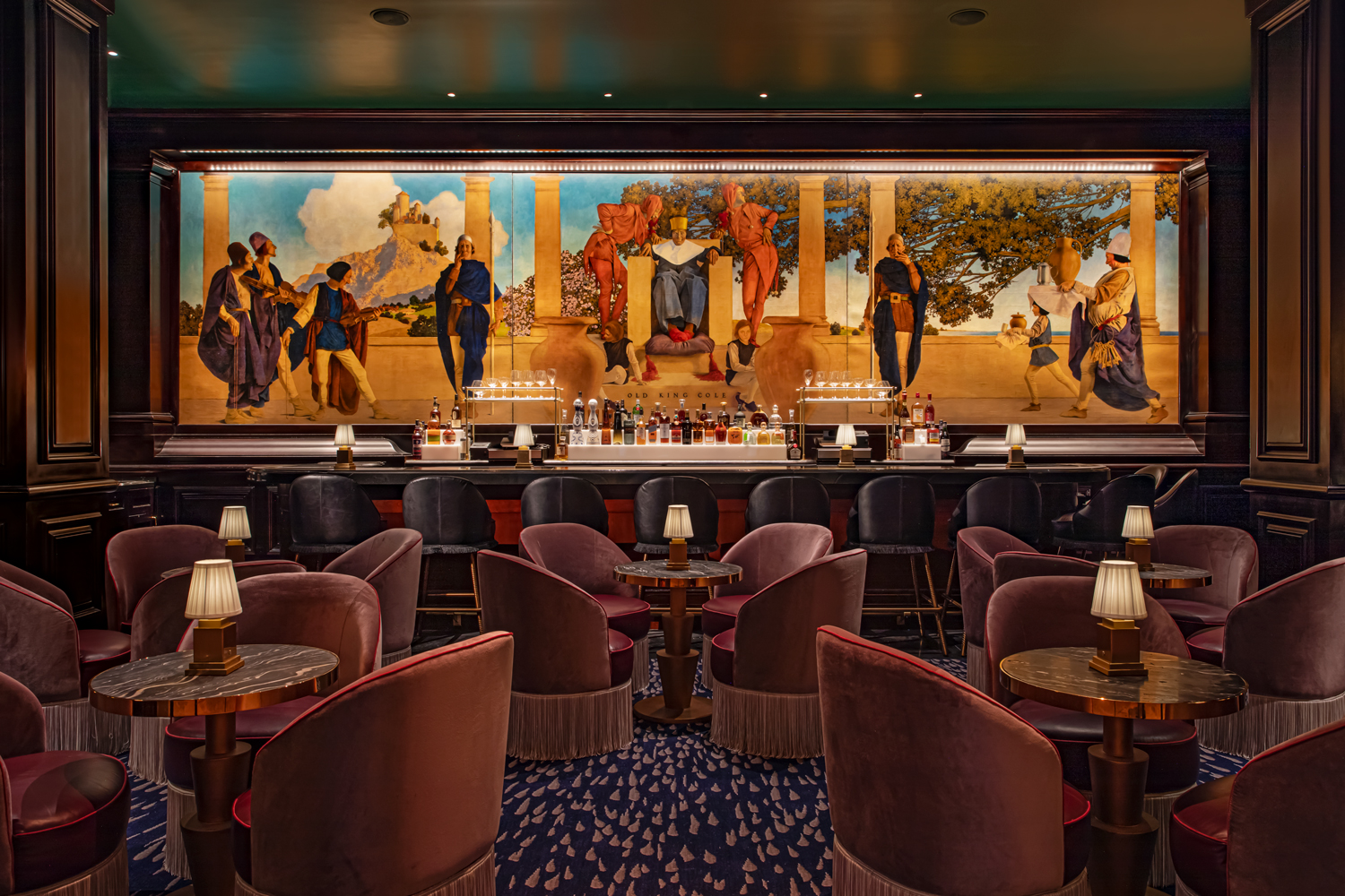 A look inside the newly renovated King Cole Bar at the St. Regis New York.