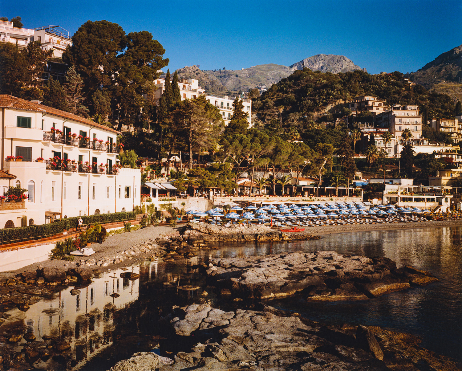 Villa Sant' Andrea, a Belmond hotel, in Taormina Mare, Sicily.