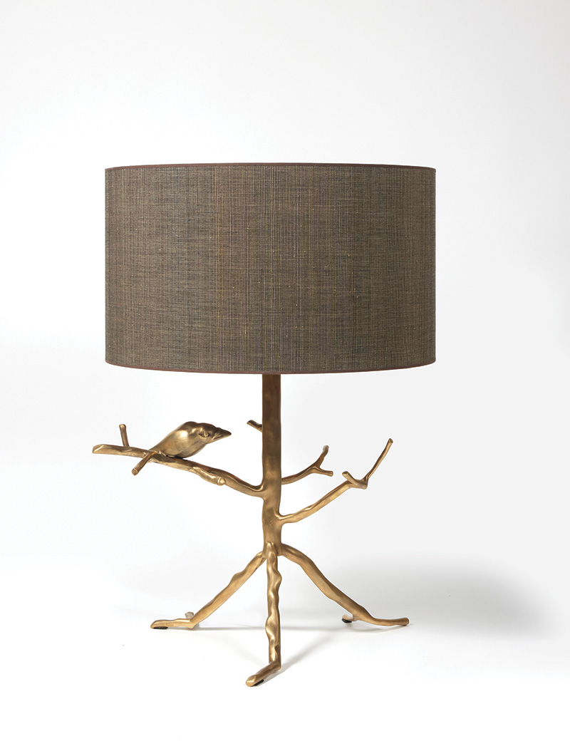 Kedis table lamp by Thierry Lemaire from Invisible Collection.