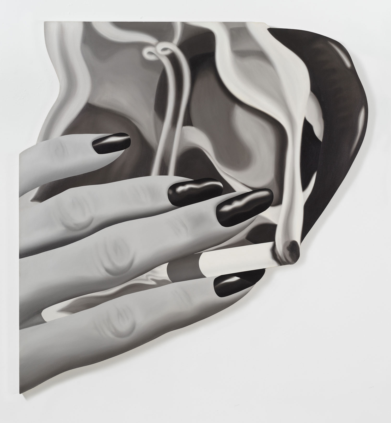 Tom Wesselmann, Smoker #20, 1975 at Art Basel Paris 2024.