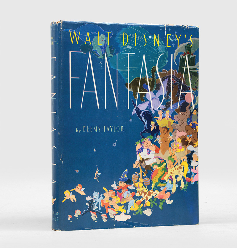 A first edition of Walt Disney's Fantasia.