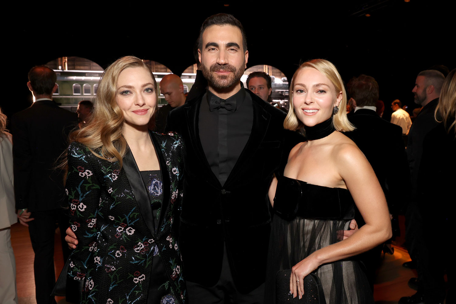 Amanda Seyfried, Brett Goldstein, and Anna Sophia Robb.