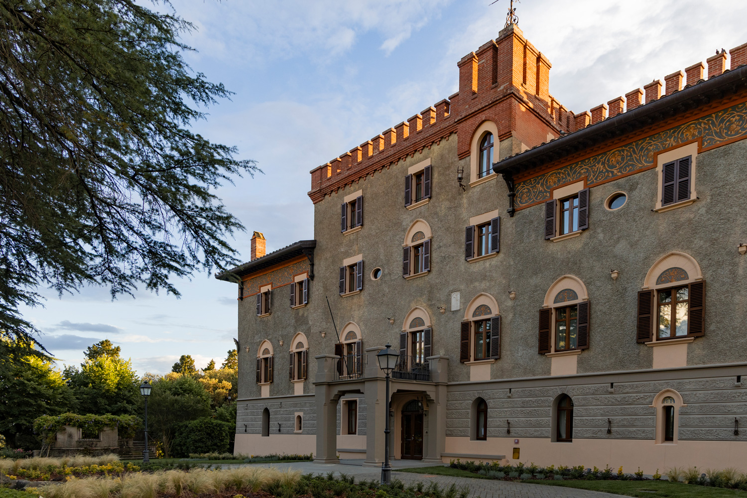 Borgo dei Conti, a Relais & Chateaux resort, in Umbria, Italy.