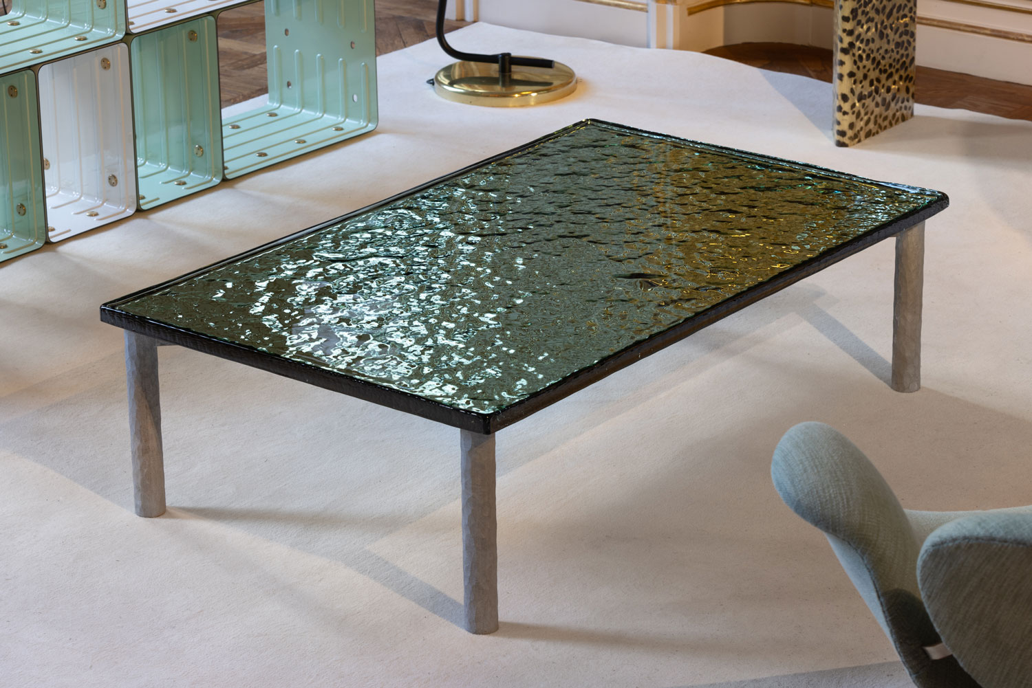 Flou Table by Ronan Bouroullec at Galerie Kreo at Design Miami/ Paris .