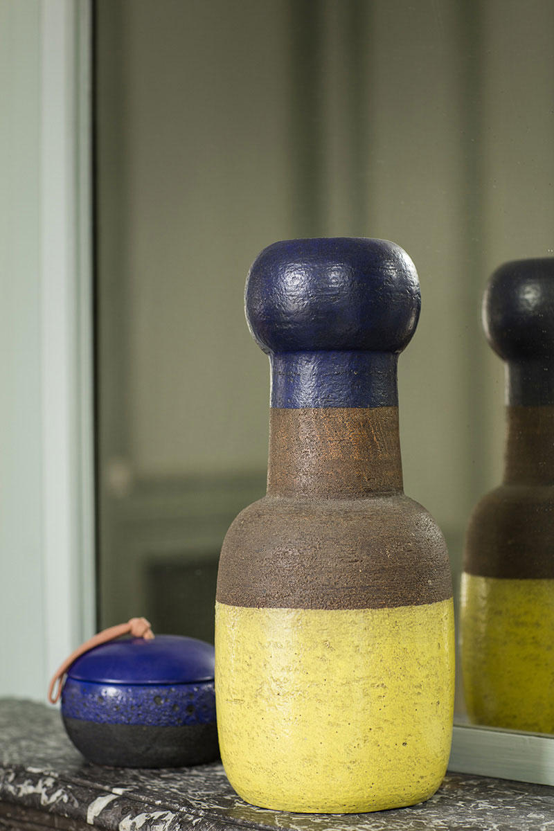 Charles Zana has a personal collection of Ettore Sottsass