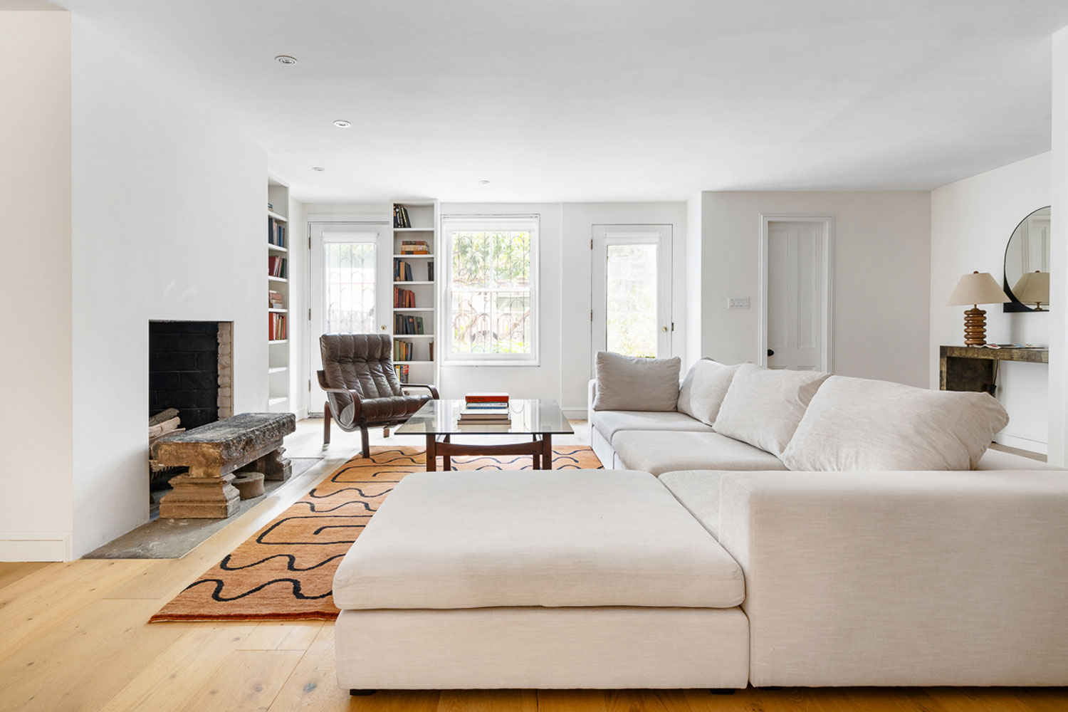 West Village listing with fireplace