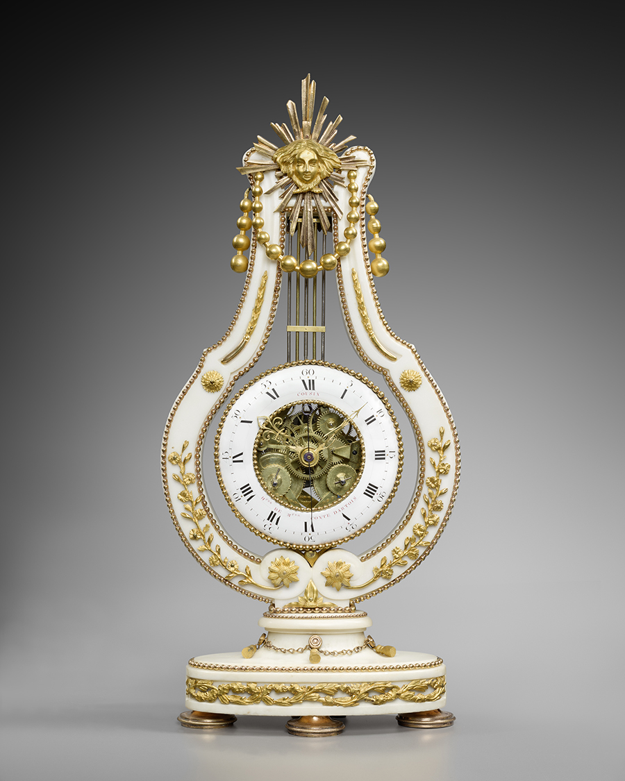 PASCAL IZARN - Lyre clock