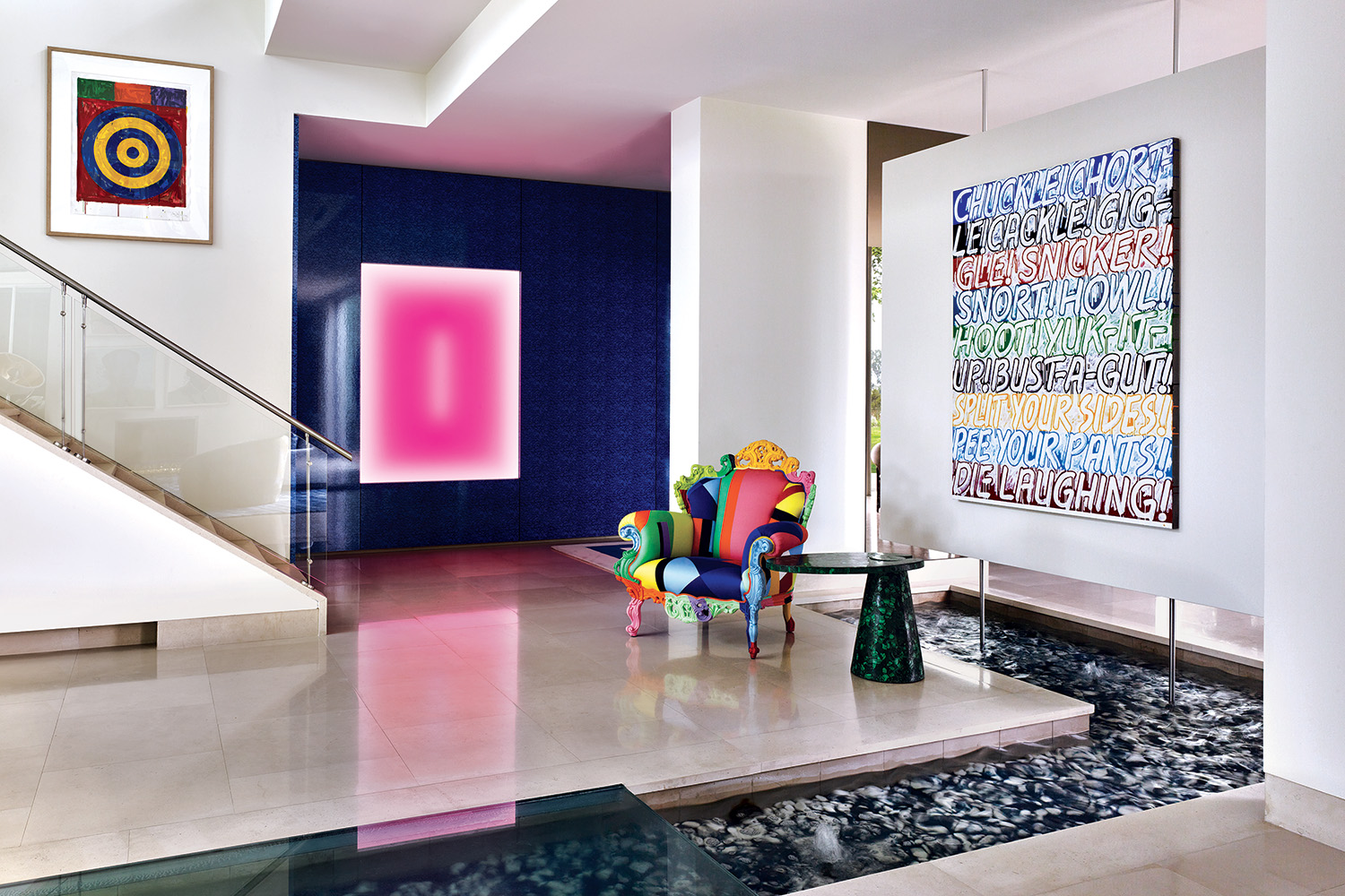 The art-filled, Los Angeles home of Todd Morgan, designed by Ernest de la Torre.