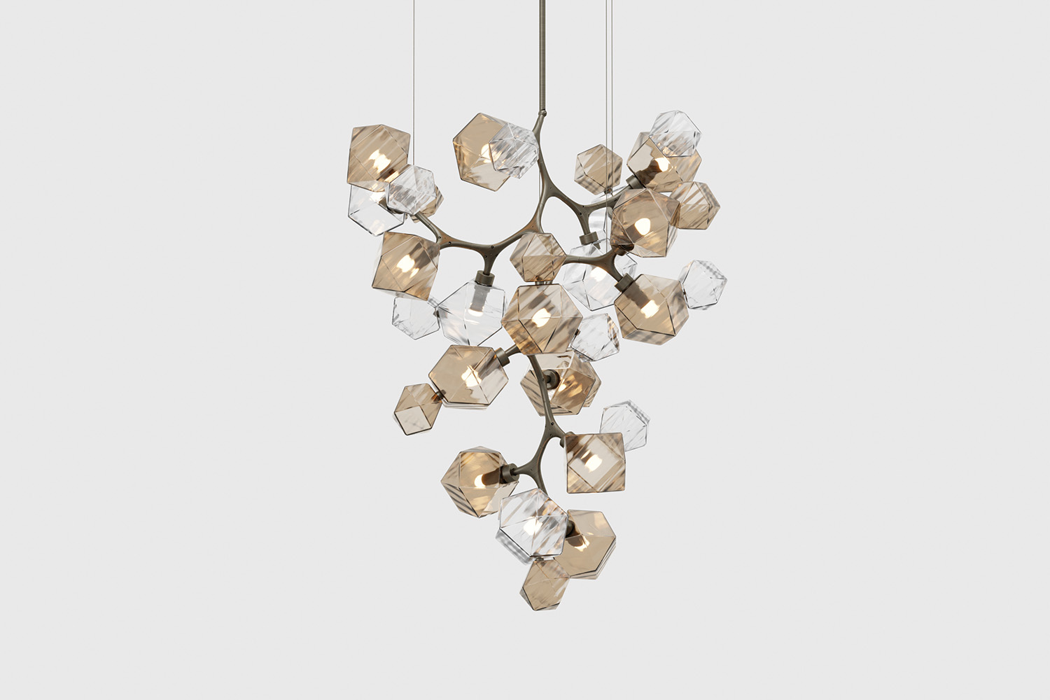 Welles chandelier by David Rockwell for Gabriel Scott.