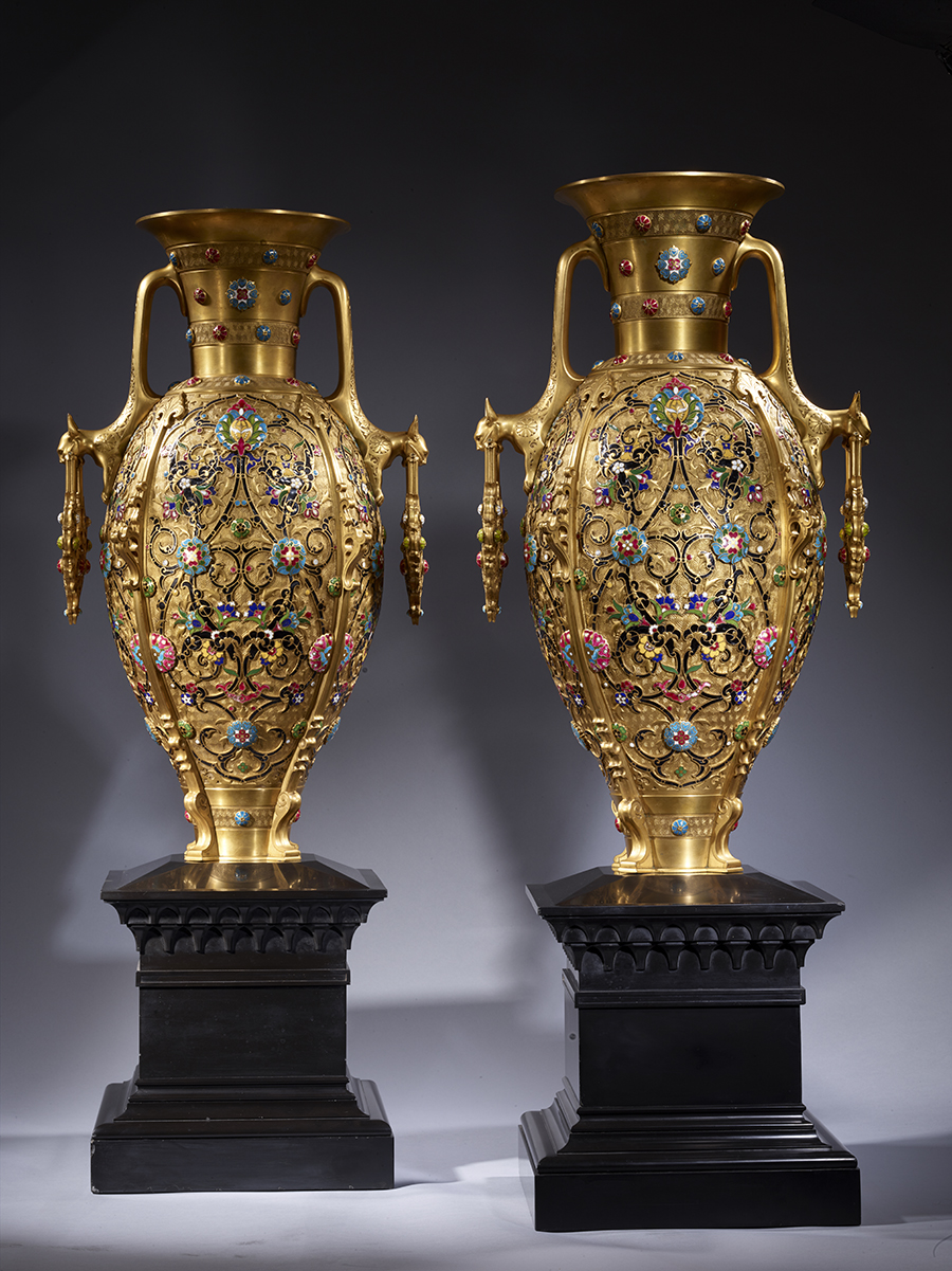 Pair of Persian vases