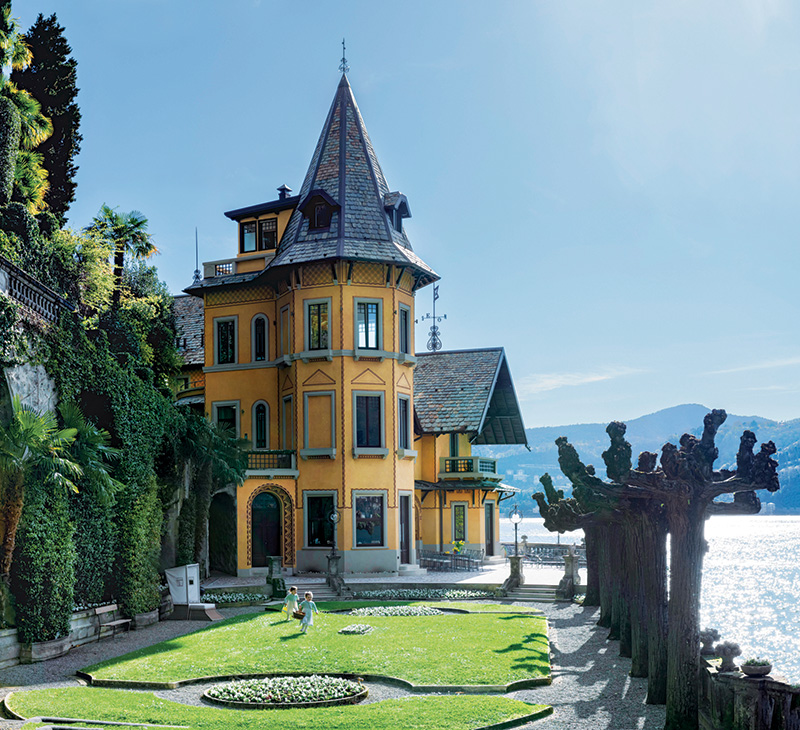 Villa Cagni Troubetzkoy on Lake Como in Italy.