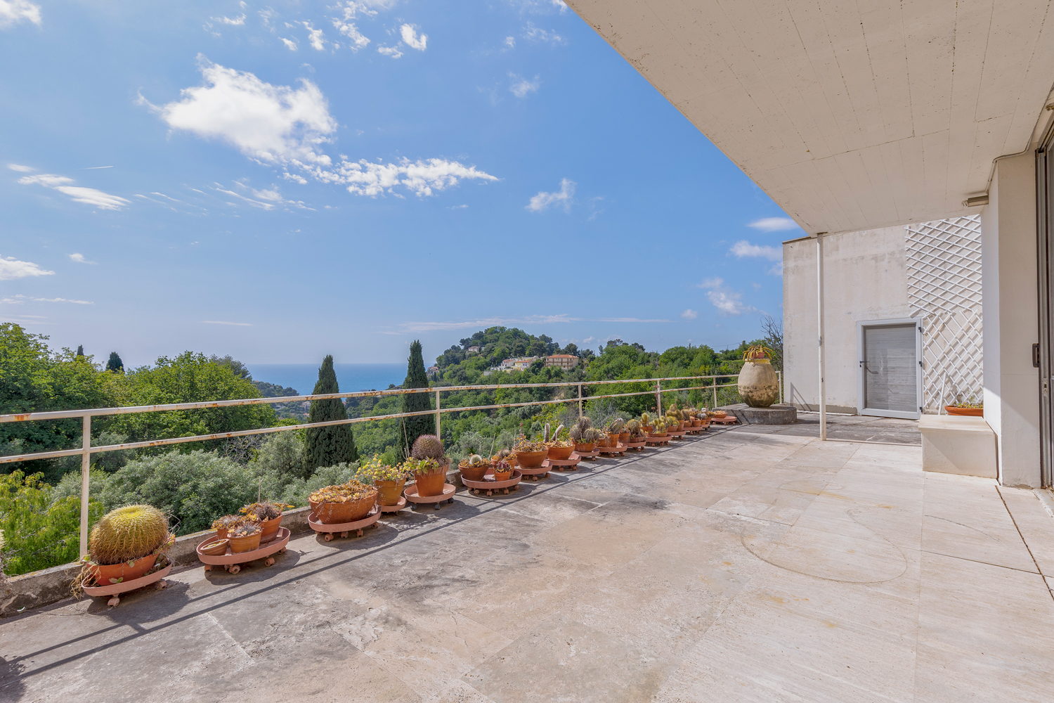 The view from Tempe á Pailla, the home Eileen Gray built 90 years ago.