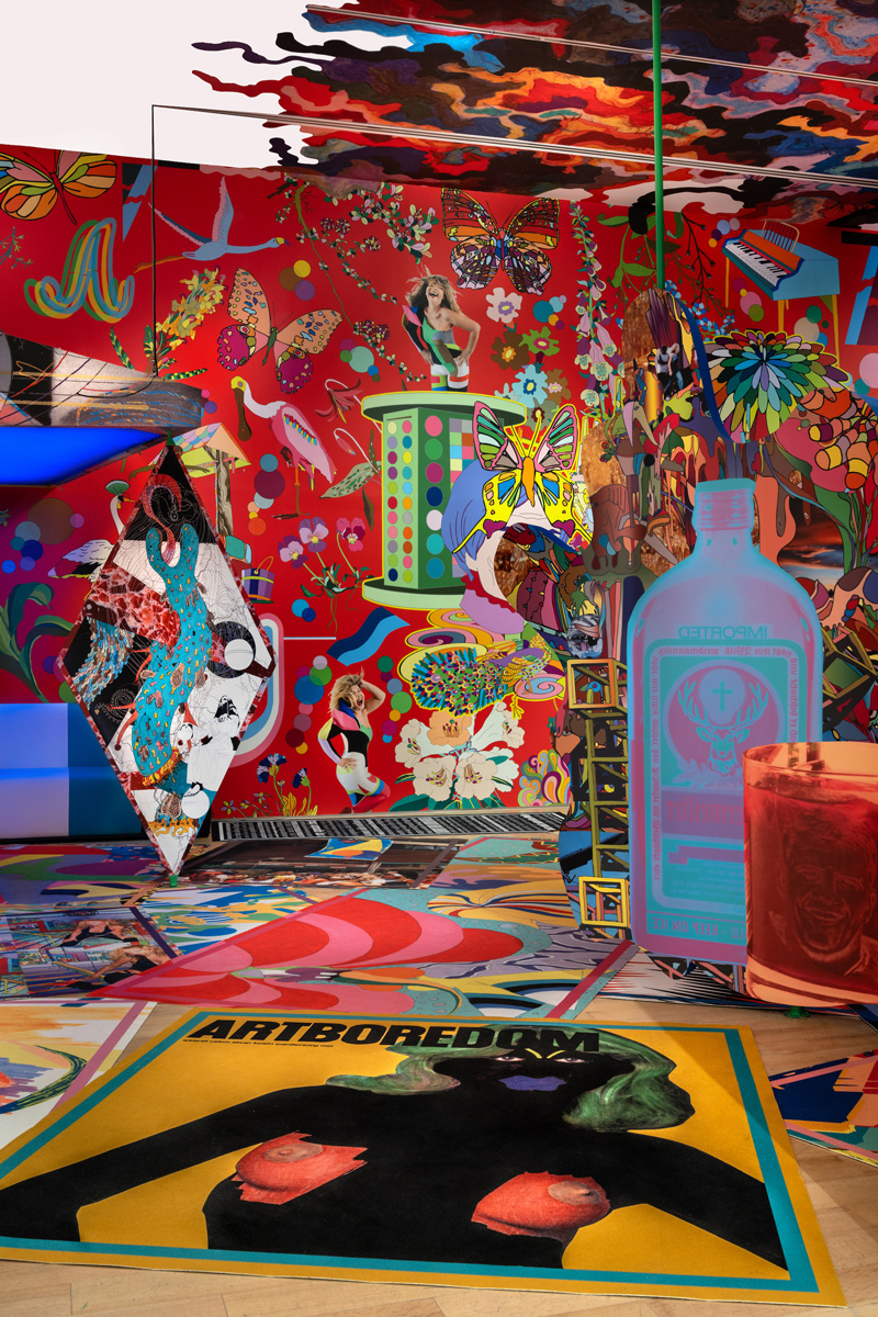 Installation view, assume vivid astro focus: XI (2024), The Bass Museum of Art.