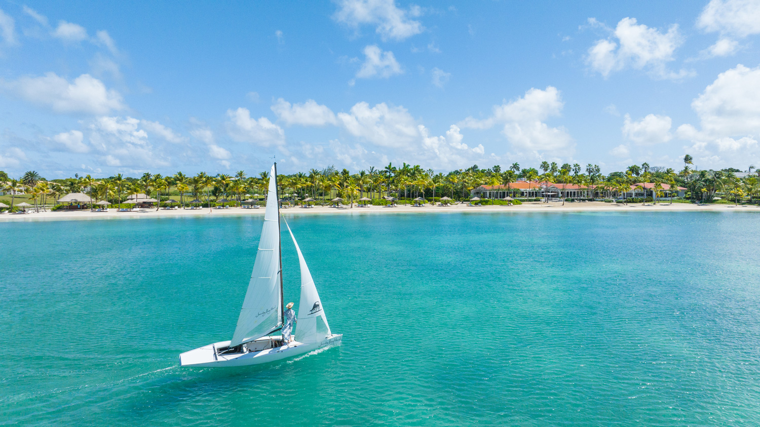 Sail at Jumby Bay