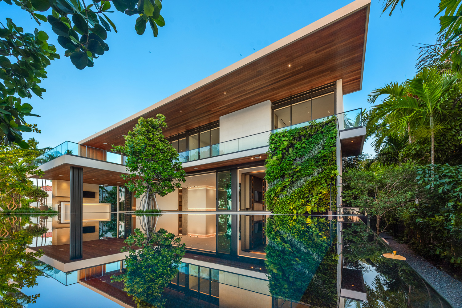 Victoria and David Beckham Miami Beach mansion.