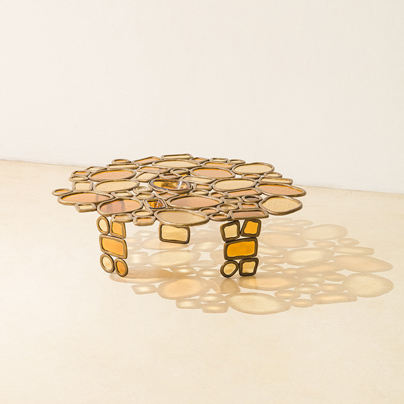 Material Distortion Coffee Table presented by Bossa.