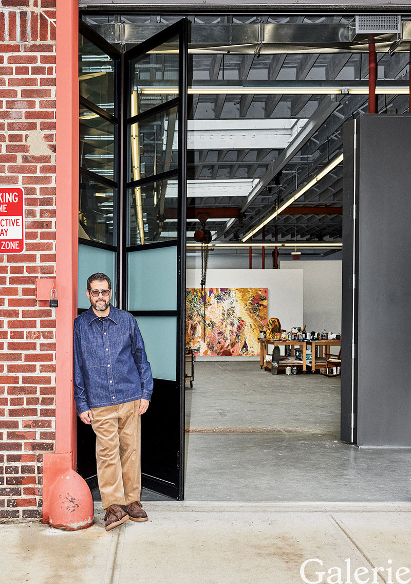 Parlá in front of his Brooklyn, New York studio.