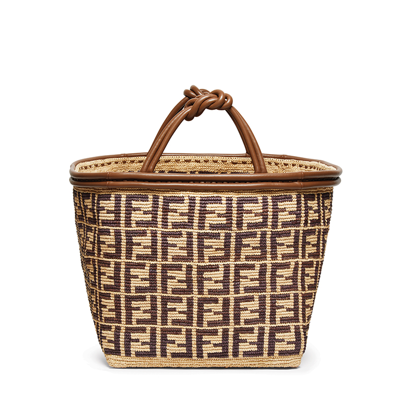 FF basket by Made For a Woman for Fendi Casa.