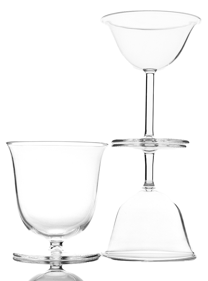 Rosetta Sour Clear Glasses from R+D.Lab.