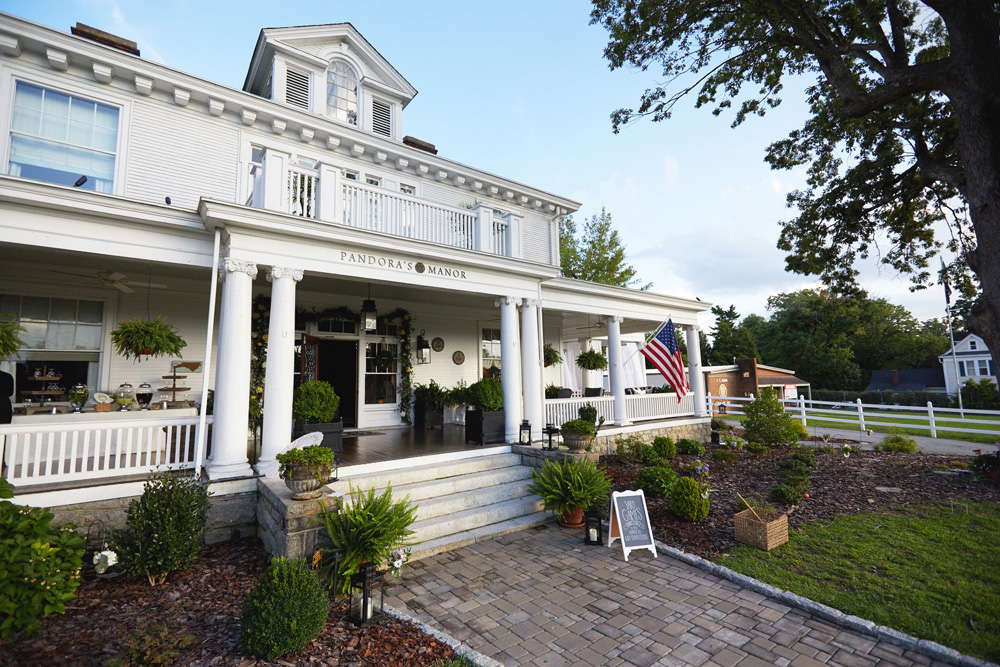 Pandora's Manor Bed & Breakfast was built in 1905.