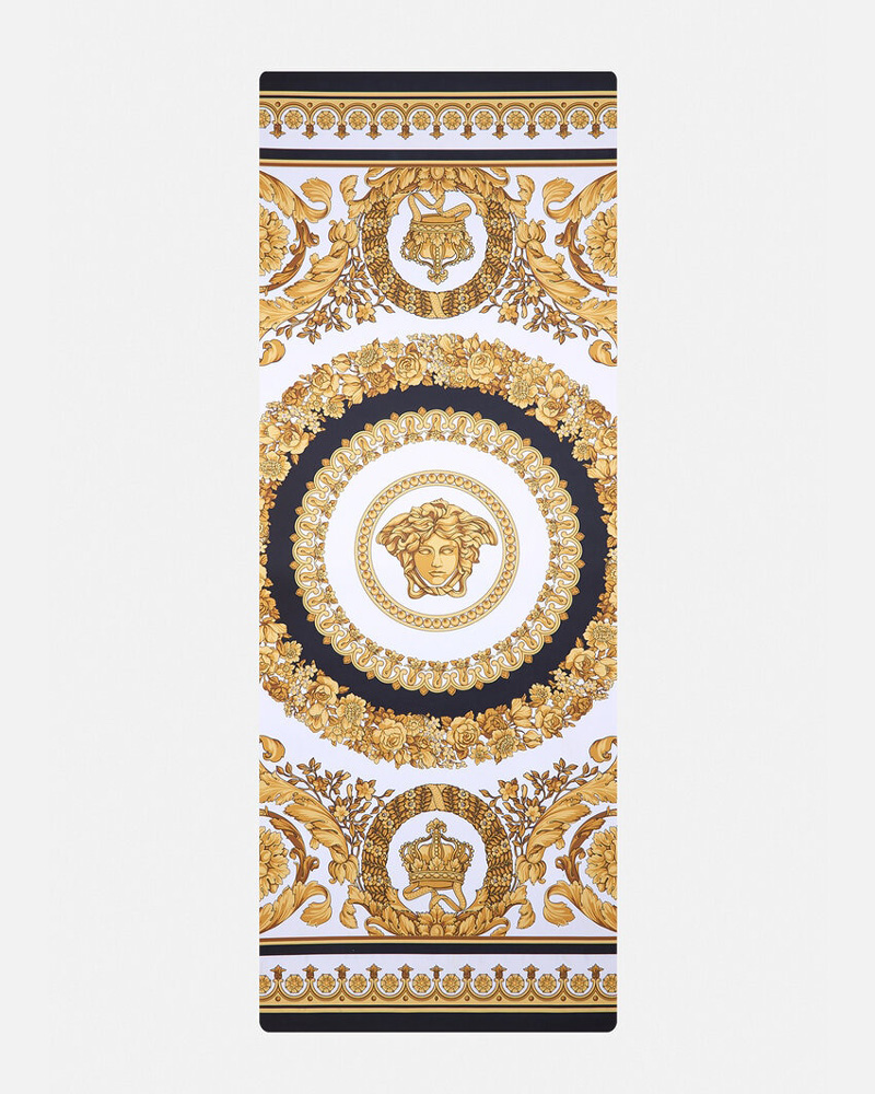 Crete de Fleur Yoga Mat by Versace