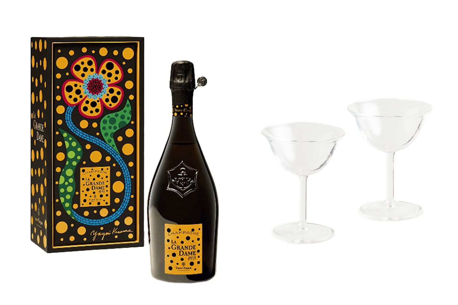 Rosetta Martini Clear by R+D. Lab paired with Veuve Clicquot La Grande Dame 2012