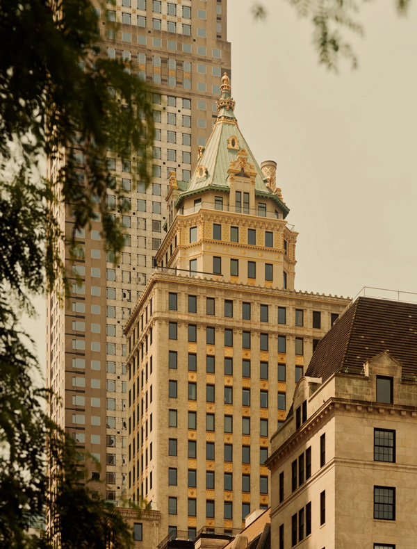 The Aman New York Residences at the Crown Building.