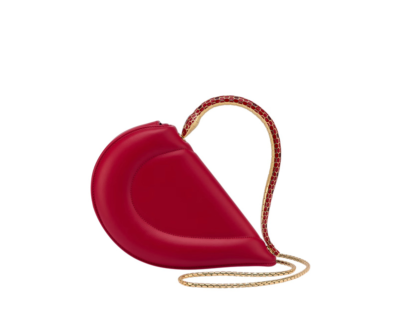 Serpenti Cuore 1968 Top Handle Bag by Bulgari