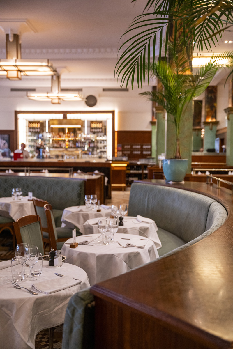 Dining room at La Coupole