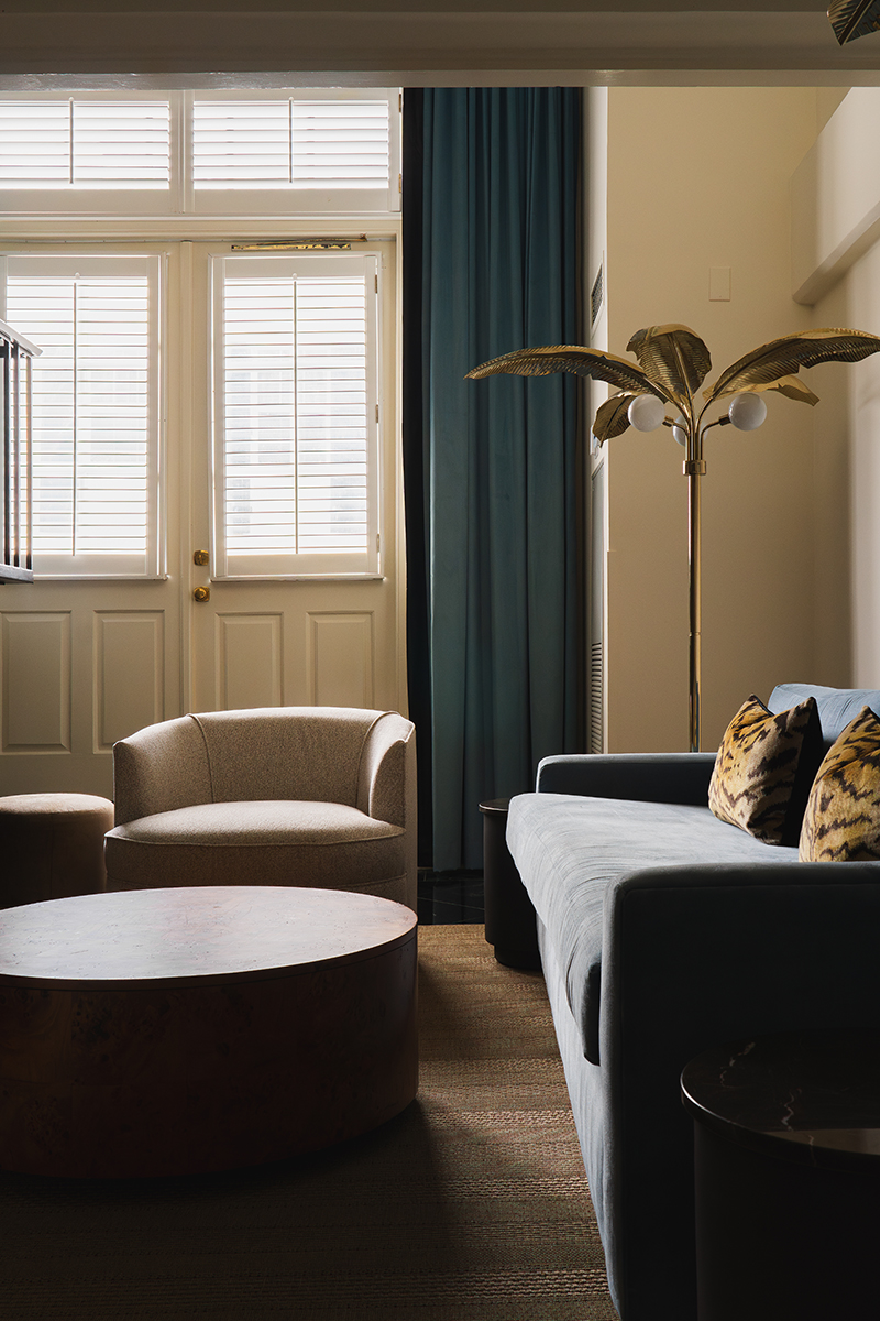 Renovated guest room at Bourbon Orleans.