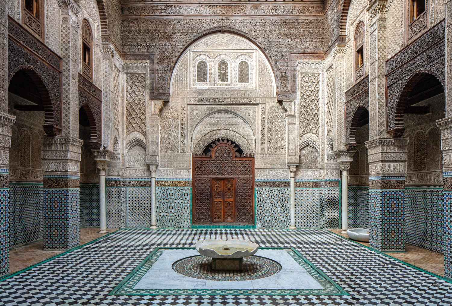 Bou Inania Madrasa by Magda Biernat, available from Atta.