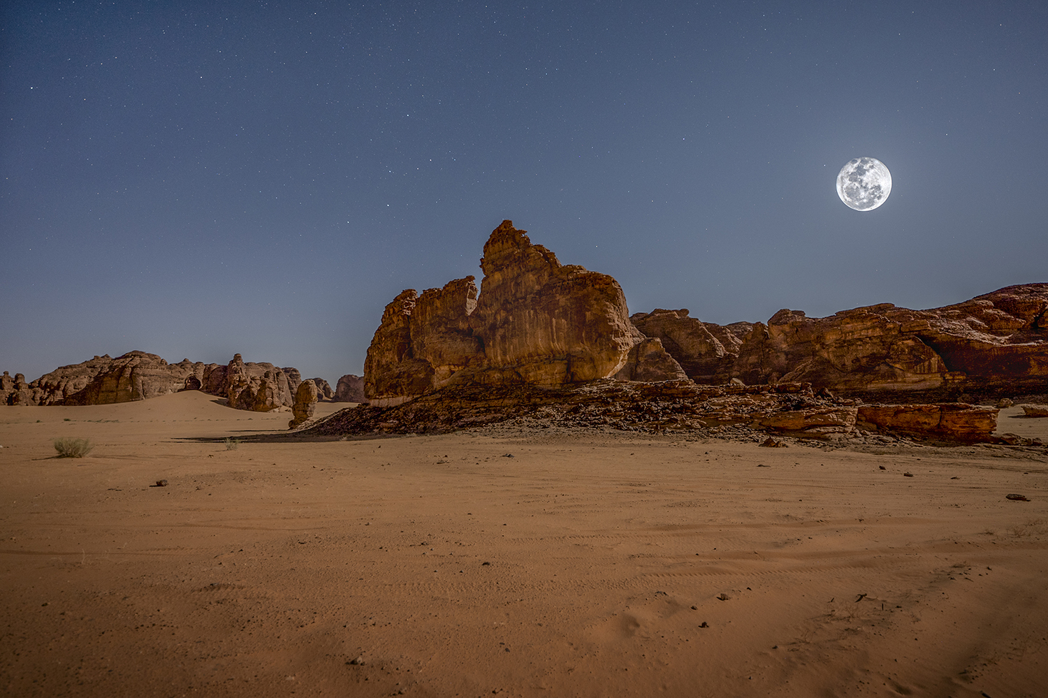 Wadi AlFann, the Valley of the Arts, at AlUla in Saudi Arabia.