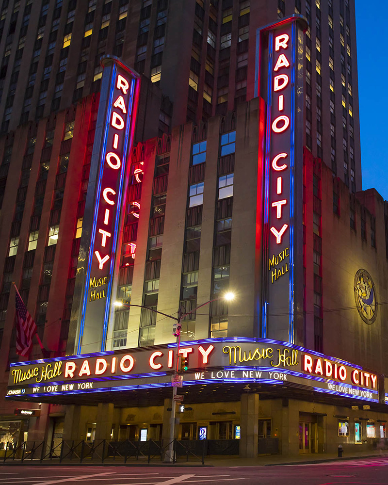 Exterior of Radio City