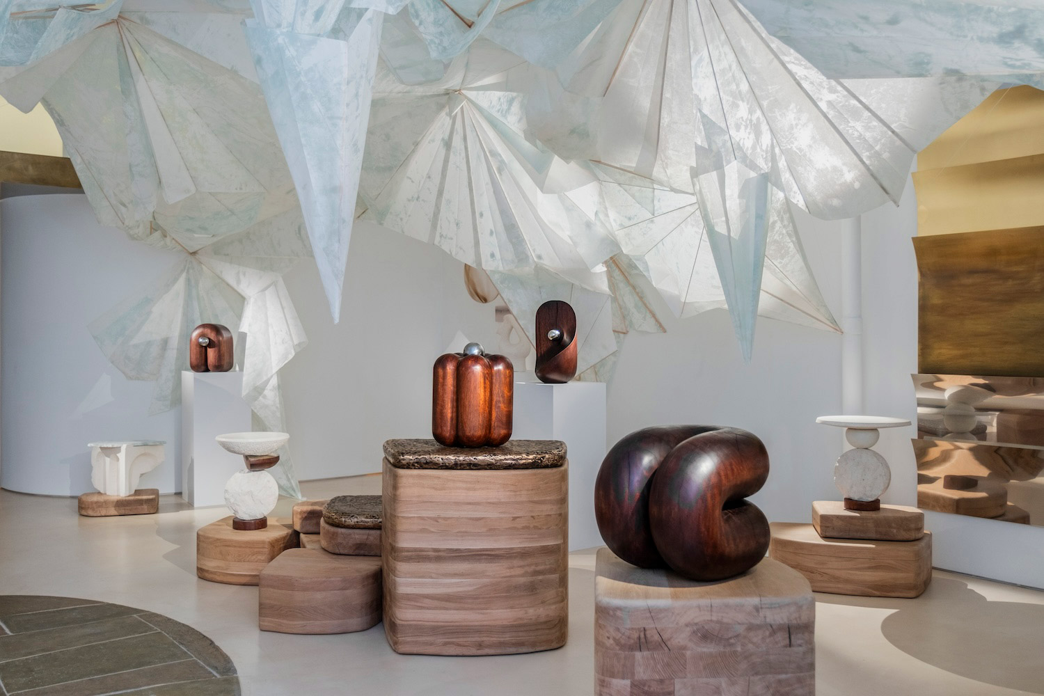 “Alban Roger and Atelier d’Offard: The Alps” at Amelie, Maison d’Art.