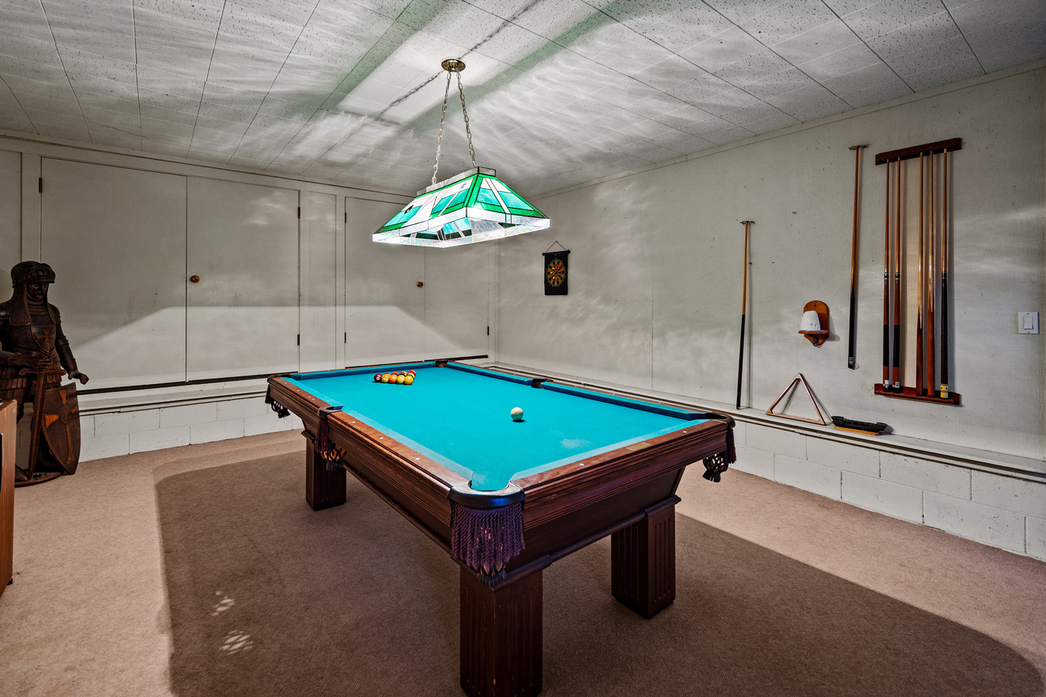 A game room.